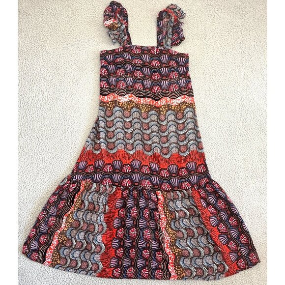 Anthropologie Corey Lynn Calter Doriane Flutter Sleeve Maxi Dress Retails $198  - Picture 1 of 16